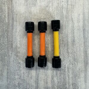 6 Second Abs Exercise Machine Original 1x Yellow 2x Orange Lot of 3 Bands OEM